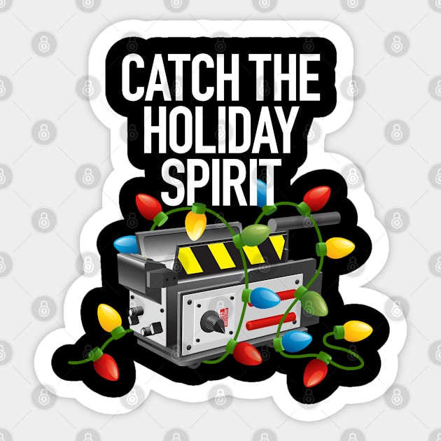 Catch the Holiday Spirit Sticker by Ecto Girl